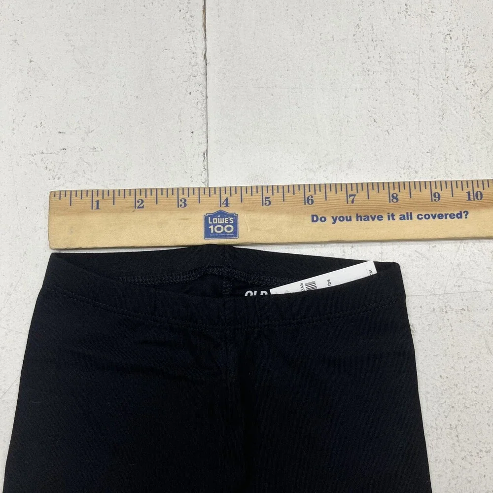 Old Navy Black Basic Biker Shorts Girls Toddler Size 2T NEW
